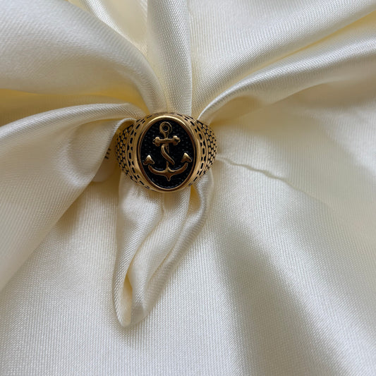 ANILLO HOMBRE DORADO