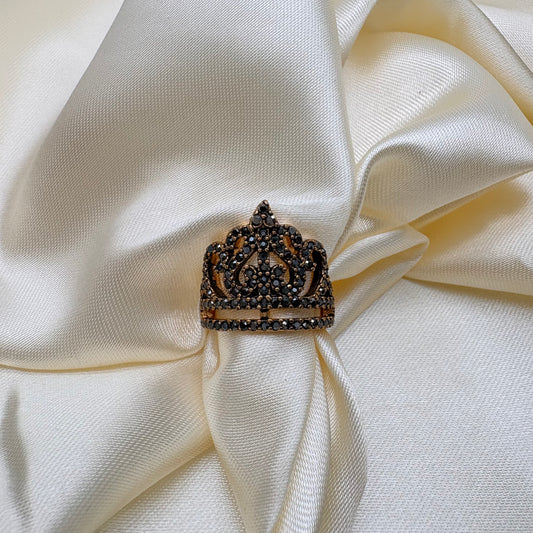 ANILLO DORADO CON MARQUESITA