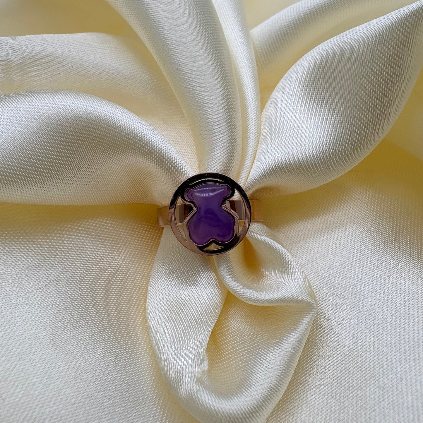 ANILLO OSO DORADO