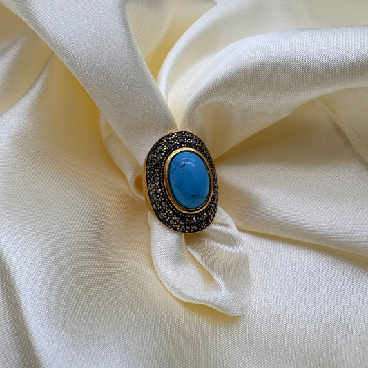 ANILLO DORADO MARQUESITA