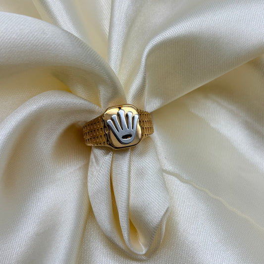 ANILLO HOMBRE DORADO