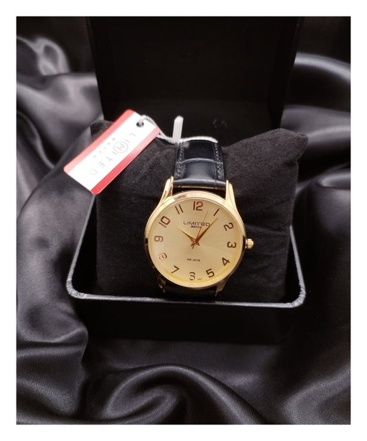 Reloj de cuero para hombre