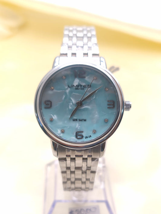 RELOJ LIMITED PLATEADO