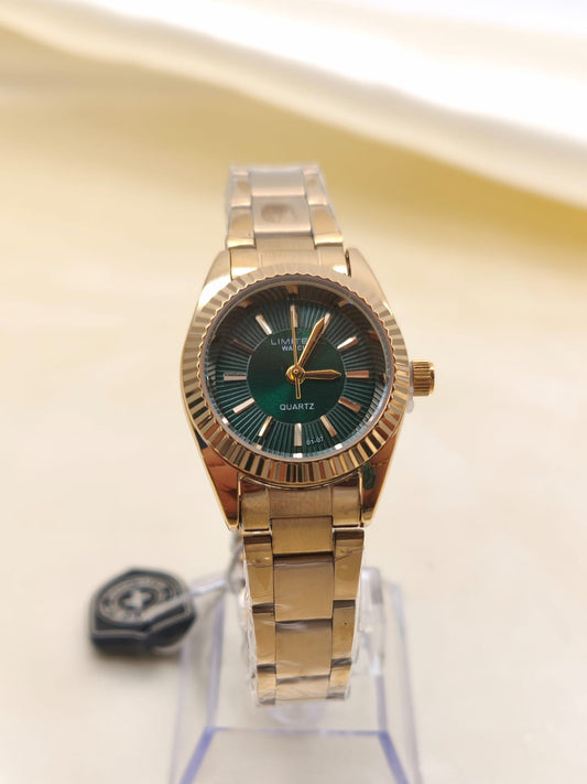 RELOJ LIMITED DORADO