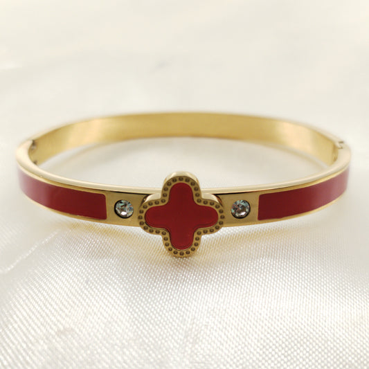 PULSERA CAÑA TREBOL