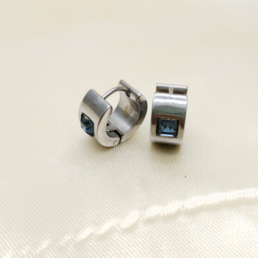 ARETE HOGGIES PLATEADO