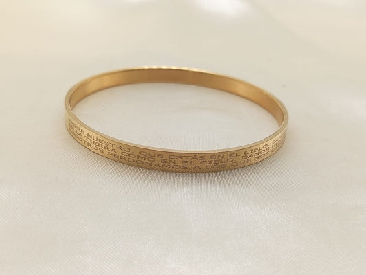 PULSERA CAÑA PADRE NUESTRO